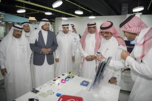 Northern Border University President and a Number of Shura Council Members Visit Wadi Makkah Company