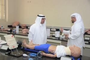 UQU President Inaugurates Nursing College Labs in Al-Abediya