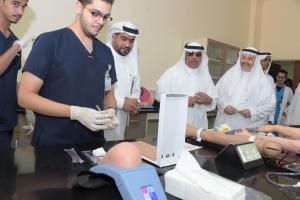 UQU President Inaugurates Nursing College Labs in Al-Abediya