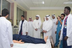 UQU President Inaugurates Nursing College Labs in Al-Abediya