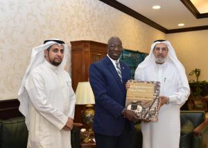 UQU President Receives Ambassador and Honorary Consul of Liberia    