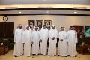 UQU President Receives Director General of Saudi Post in Makkah 