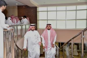 UQU Vice President for Educational Affairs Checks on Venue of First-Year Students Forum 