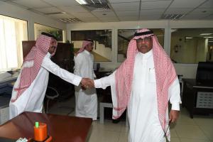 UQU President Inspects the Department of Faculty Members and Employees 