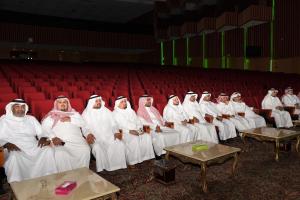 UQU President Checks on  Venue of the 87th National Day Celebration 