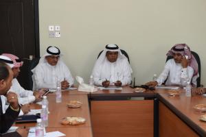 Vice President for Academic Development Checks on Readiness of Al-Qunfudhah College of Computer for the Academic Accreditation