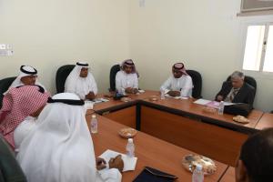 Vice President for Academic Development Checks on Readiness of Al-Qunfudhah College of Computer for the Academic Accreditation