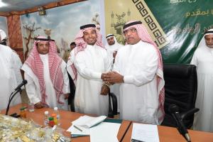 UQU President Visits Al-Laith Colleges