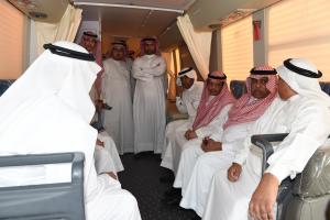 UQU President Visits Al-Laith Colleges