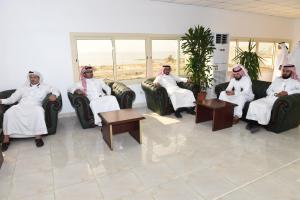 UQU President Visits Al-Laith Colleges