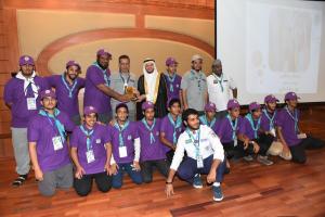 UQU Vice-President for Educational Affairs Inaugurates Scout Camp for Pilgrims Service