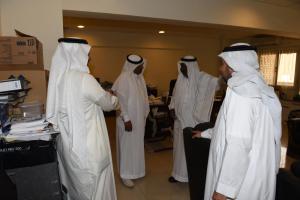 UQU President Inspects a Number of Departments at the University Campus in Azizia