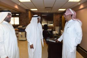 UQU President Inspects a Number of Departments at the University Campus in Azizia