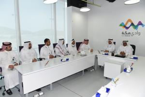 UQU President Meets with Founders of Makkah TechnoValley Startups