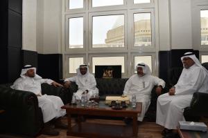 UQU Vice President for Educational Affairs Checks on Location of First-Year Students Forum