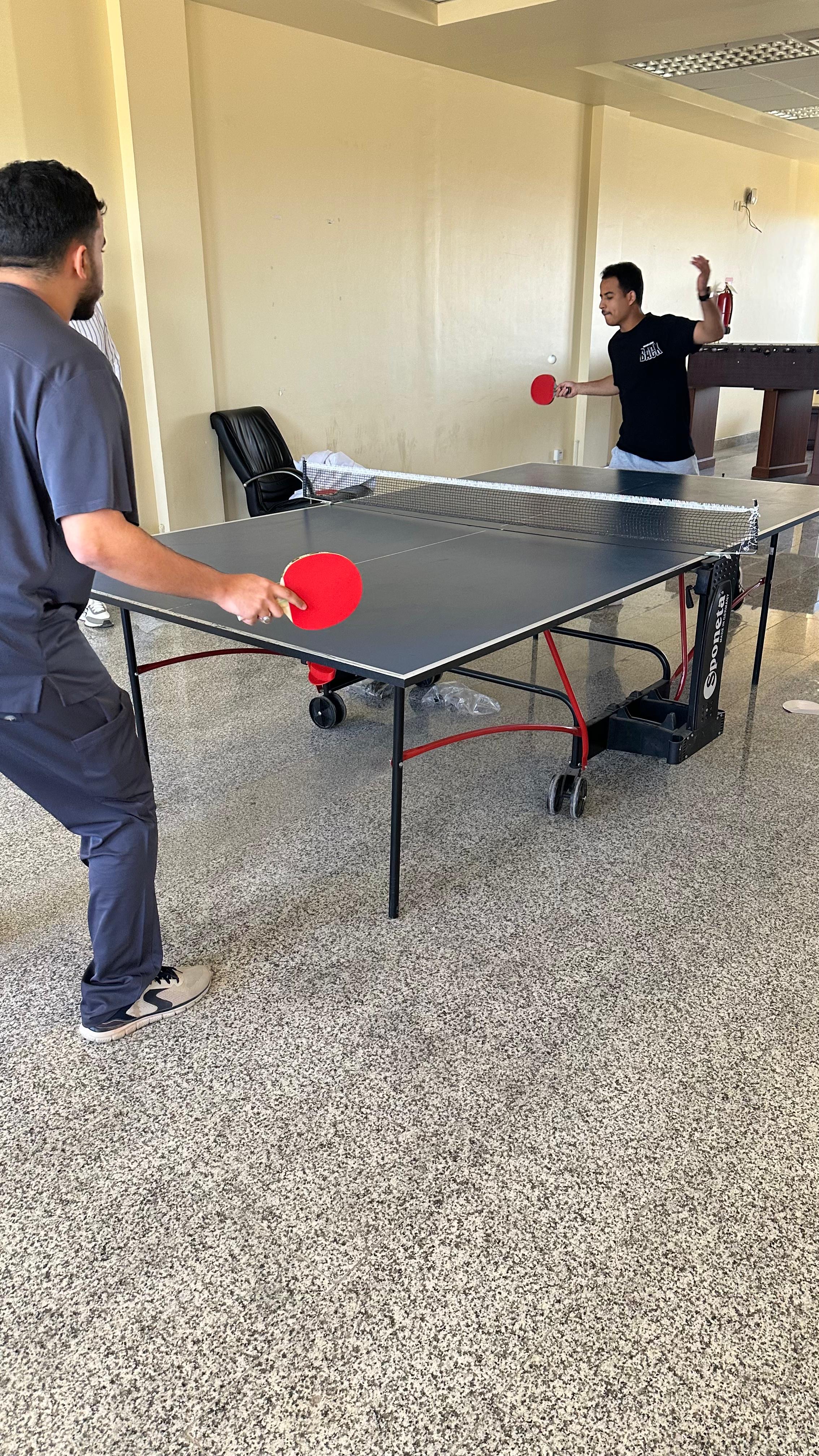 الموظفان بالكلية حسن المرحبي ومصطفى البيلي يحققان المركز الاول في بطولة النشاط الرياضي