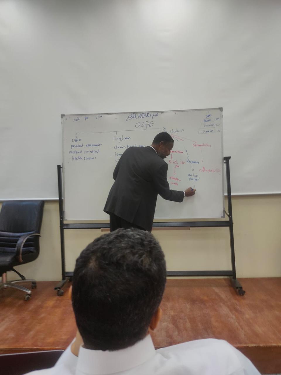 كلية الطب بالقنفذة تقيم ورشة عمل بعنوان "اعداد اسئلة الاختبار"