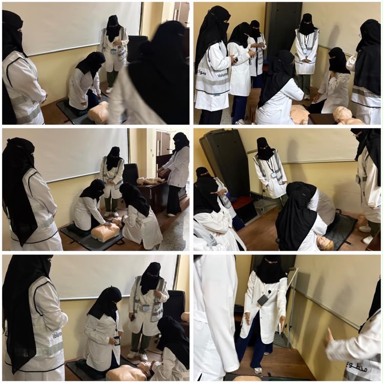 كلية الطب بالقنفذة تقيم دورة عن الإسعافات الأولية