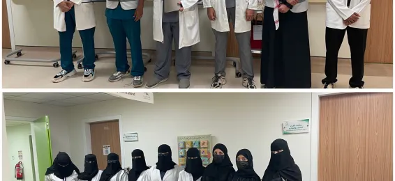 كلية الطب بالقنفذة تنظم مبادرة معايدة لمرضى المستشفى العام ونزلاء التأهيل الشامل
