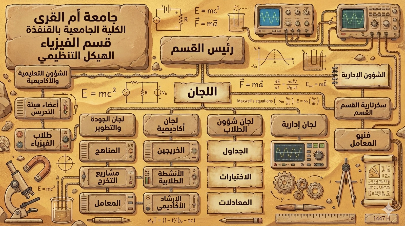 الهيكل التنظيمي