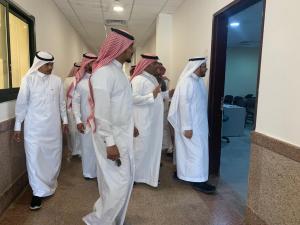 The General Supervisor of the Department of Facilities and Services Visits Al-Qunfudhah University College