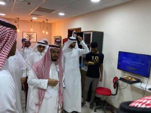 Dean of the University College Inaugurates the New Venue of the Student Club