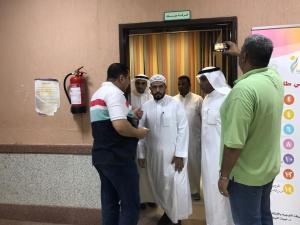 His Excellency the Dean of Al-Qunfudhah University College Continues His Visits to the Buildings of the Female Section