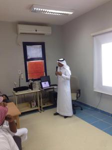 University College's Vice-Dean for Educational Affairs Visits Taybah Secondary School in Al-Qouz