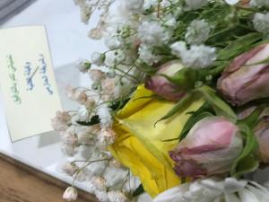 Vice Dean of the University College Organizes an Initiative to Distribute Bouquets of Roses to the Staff