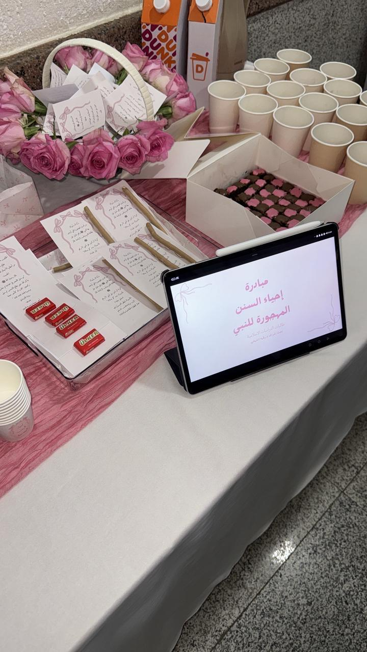 النادي الطلابي يقيم نشاطاَ توعوياَ بعنوان"السنن المهجورة"