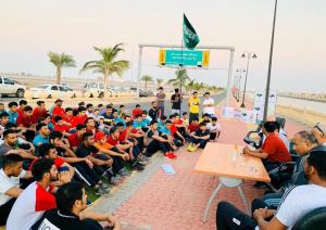 The Department of Physical Education at Al-Qunfudhah University College Celebrates the Fifth Anniversary of the Pledge of Allegiance