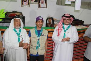 Umm Al-Qura University&#39;s Scouts Take Part in Serving the Guests of Al-Rahman