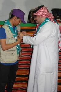 Umm Al-Qura University&#39;s Scouts Take Part in Serving the Guests of Al-Rahman