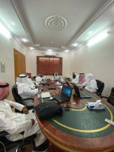 The UQU Smoking and Narcotics Control Committee Visits Adham University College