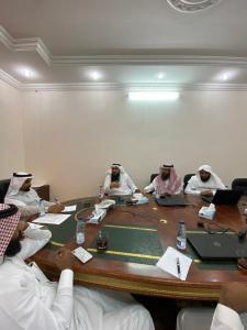 The UQU Smoking and Narcotics Control Committee Visits Adham University College