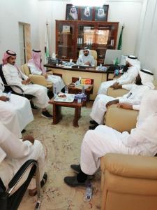 The UQU Smoking and Narcotics Control Committee Visits Adham University College