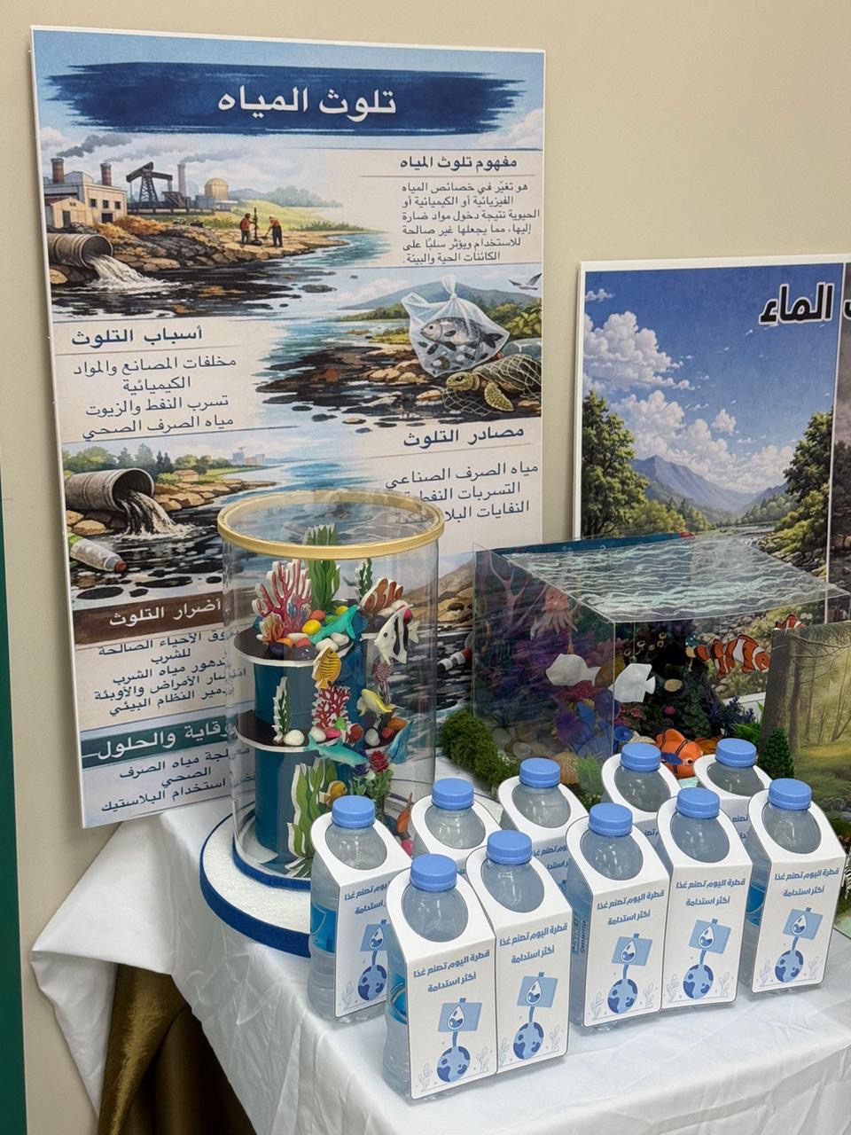 إقامة فعالية توعوية بعنوان: مستقبل أخضر بلا تلوث
