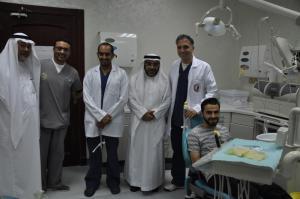 On the Eid Day: UQU Medical Center Receives Patients with Flowers and Sweets